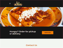 Tablet Screenshot of mayamexicankitchen.com